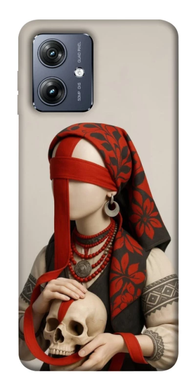 Чохол на Motorola Moto G54 Мотанка Захисниця роду 3D фото 1 Чохол на Motorola Moto G54 Мотанка Захисниця роду 3D фото 1 з 1