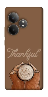 Чехол на Realme GT Neo 6 Thankful coffee фото 1 из 1