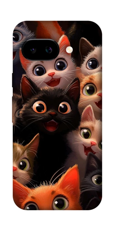 Чохол на Google Pixel 9a happy cats фото 1 з 1