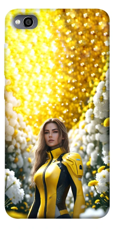 Чохол на Xiaomi Redmi 4a Cyber space girl ver.2 фото 1 з 1