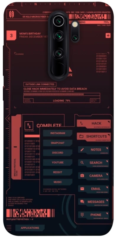 Чохол на Xiaomi Redmi Note 8 Pro Attention фото 1 з 1