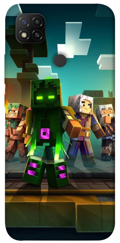 Чехол на Xiaomi Redmi 9C Minecraft dungeon фото 1 из 1