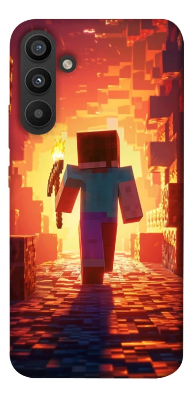Чохол на Samsung Galaxy A34 5G Minecraft adventure фото 1 з 1
