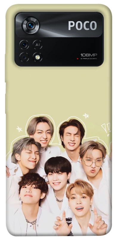 Чехол на Xiaomi Poco X4 Pro 5G BTS v2 фото 1 из 1
