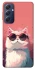 Чехол на Samsung Galaxy M54 5G Сat with glasses фото 1 из 1