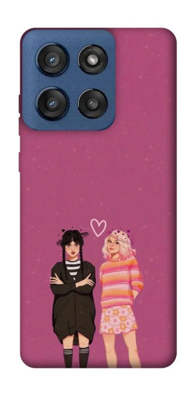 Чохол на Motorola Edge 60 Stylus Raven & Rainbow Wednesday фото 1 з 1