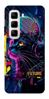 Чехол на Infinix Hot 50 Pro Cyber Cat v2 фото 1 из 1