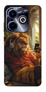 Чехол на Infinix Hot 40i Лев v2 фото 1 из 1