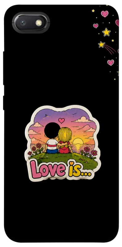 Чохол на Xiaomi Redmi 6A Love is ver.5 фото 1 з 1
