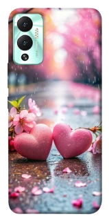 Чехол на Infinix Hot 12 Play Pink heart фото 1 из 1
