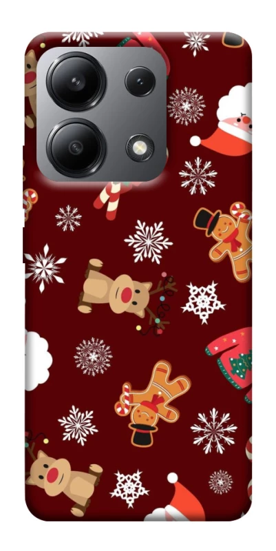 Чехол на Xiaomi Redmi Note 13 4G Новогодний v6 фото 1 из 1