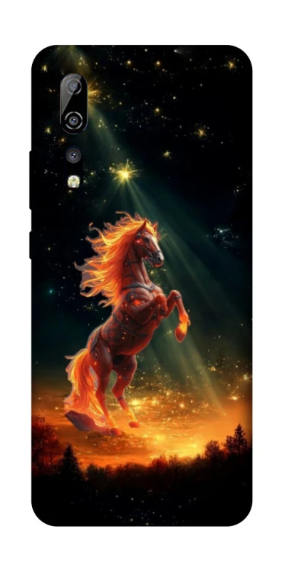 Чохол на ZTE Axon 10 Pro Red Fire Horse ver.2 фото 1 з 1