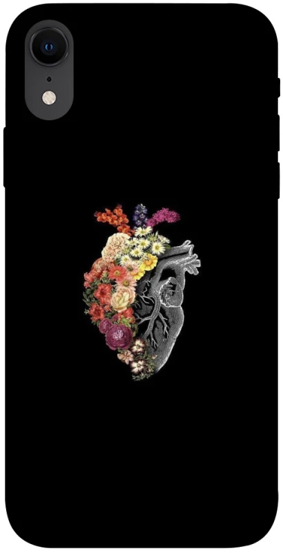 Чохол на Apple iPhone XR (6.1") Heart with flowers фото 1 з 1