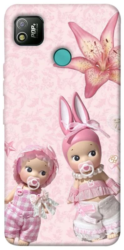 Чохол на TECNO POP 4 Vintage Blossom Twins фото 1 з 1