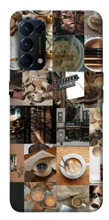 Чохол на Oppo Reno 5 4G Coffee collage ver.3 фото 1 з 1