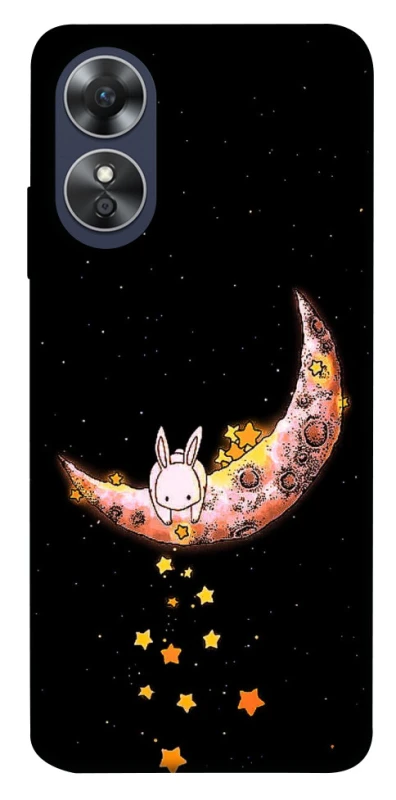 Чохол на Oppo A17 Moon rabbit фото 1 з 1