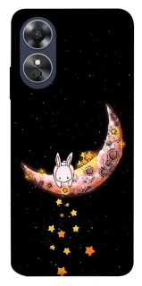 Чохол на Oppo A17 Moon rabbit фото 1 з 1