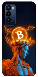 Чехол на TECNO Camon 18 Bitcoin God фото 1 из 1