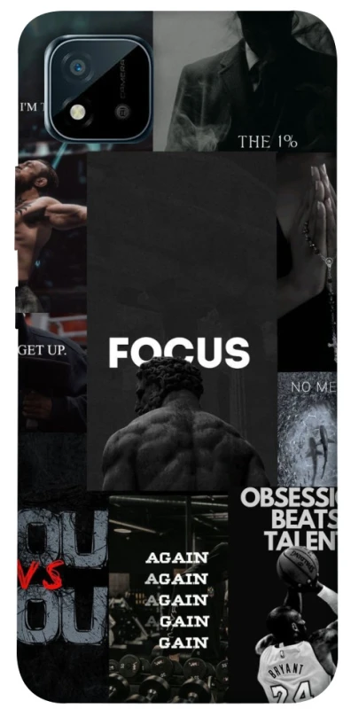 Чехол на Realme C20 Focus collage фото 1 из 1