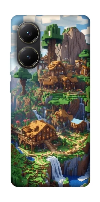 Чохол на Xiaomi Poco X6 Pro Minecraft universe фото 1 з 1