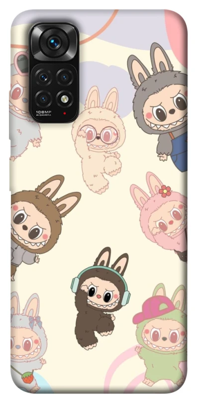 Чехол на Xiaomi Redmi Note 11 (Global) / Note 11S Labubu Dance фото 1 из 1