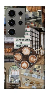 Чехол на Samsung Galaxy S24 Ultra Coffee collage ver.5 фото 1 из 1
