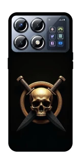 Чохол на Xiaomi POCO X8 Pro Golden Skull фото 1 з 1