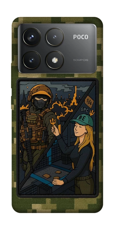 Чохол на Xiaomi Poco F6 Pro Volonter фото 1 з 1