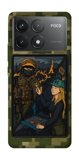 Чохол на Xiaomi Poco F6 Pro Volonter фото 1 з 1