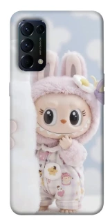 Чехол на Oppo Reno 5 4G Labubu Happy фото 1 из 1