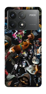 Чехол на Xiaomi Poco F6 Pro Cartoons фото 1 из 1