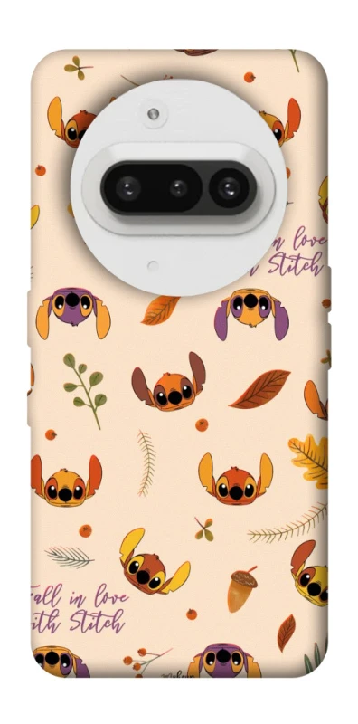 Чехол на Nothing Phone (3a) Fall in love with Stitch фото 1 Чехол на Nothing Phone (3a) Fall in love with Stitch фото 1 из 1