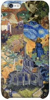 Чехол на Apple iPhone 6/6s plus (5.5") Van Gogh collage фото 1 из 1