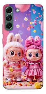 Чехол на Samsung Galaxy S22+ Labubu twins ver.2 фото 1 из 1
