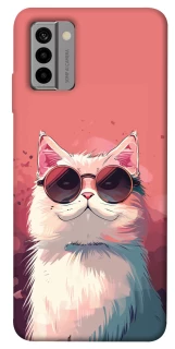 Чохол на Nokia G22 Сat with glasses фото 1 з 1