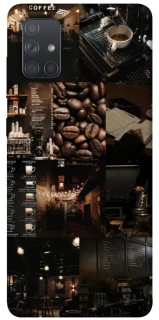 Чехол на Samsung Galaxy A71 Coffee collage ver.1 фото 1 из 1