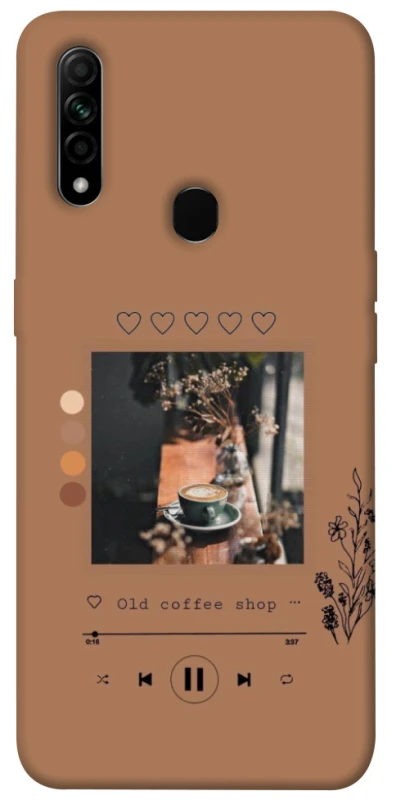 Чехол на Oppo A31 Coffee player фото 1 из 1