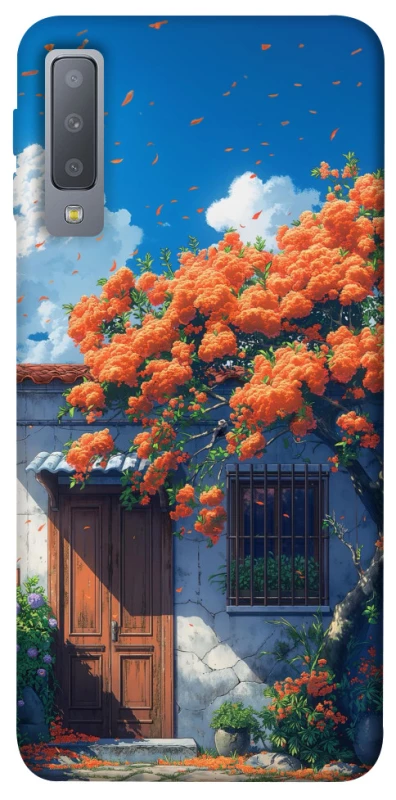 Чехол на Samsung A750 Galaxy A7 (2018) Flowering фото 1 из 1