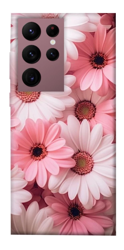 Чехол на Samsung Galaxy S22 Ultra Розовые цветы v2 фото 1 из 1