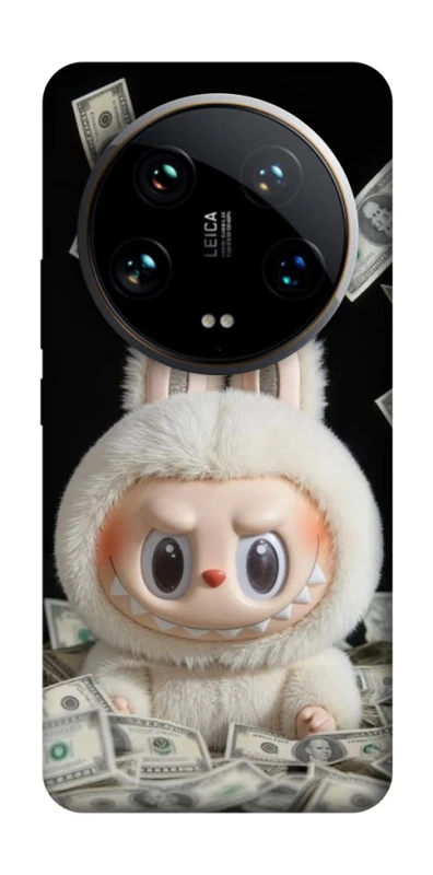 Чехол на Xiaomi 14 Ultra Dollar Labubu фото 1 из 1