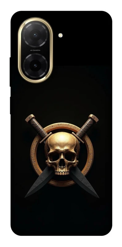 Чохол на Xiaomi Redmi A5 (Europe version) Golden Skull фото 1 з 1