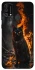 Чехол на Samsung Galaxy M21s Огненный кот фото 1 из 1