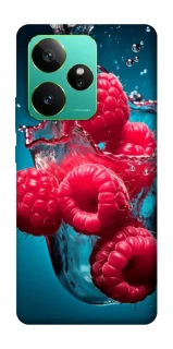 Чехол на Realme GT 7 Малинка в воде фото 1 из 1