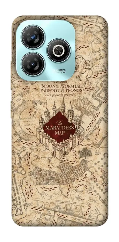Чехол на ZTE Blade A75 4G Marauders map фото 1 из 1