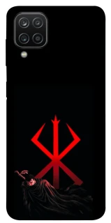 Чохол на Samsung Galaxy A12 Berserk Red Logo фото 1 з 1