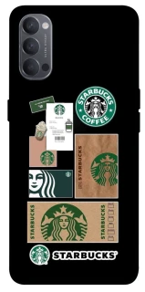 Чохол на Oppo Reno 4 Starbucks coffee фото 1 з 1
