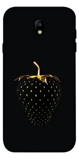 Чохол на Samsung J730 Galaxy J7 (2017) Чорна полуниця фото 1 з 1