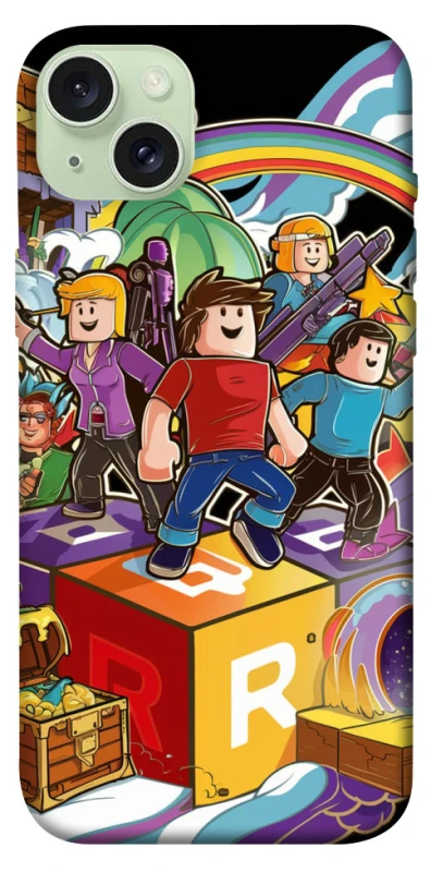 Чохол на Apple iPhone 15 Plus (6.7") Roblox family фото 1 з 1