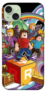 Чехол на Apple iPhone 15 Plus (6.7") Roblox family фото 1 из 1