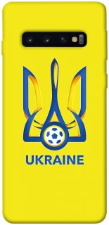 Чехол на Samsung Galaxy S10 Футбольный Герб фото 1 из 1